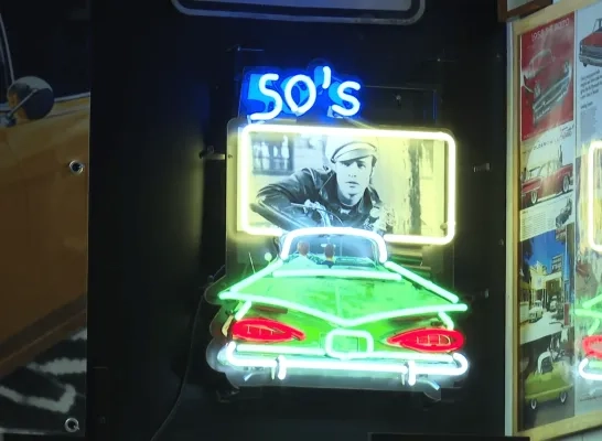 Retrohal jaren 50 expo
