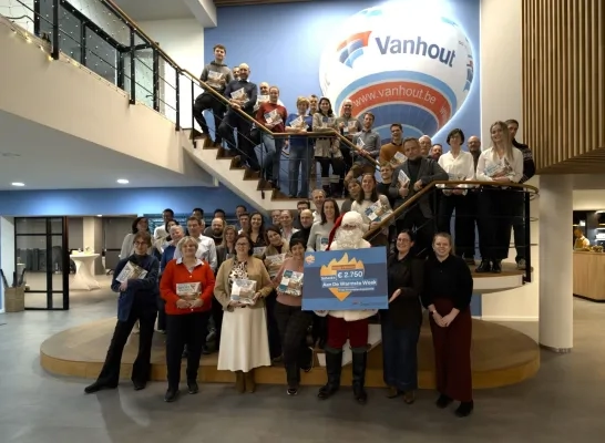 Groep Vanhout kookboek De Warmste Week
