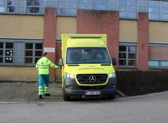 versterkte ziekenwagen ziekenhuis Geel