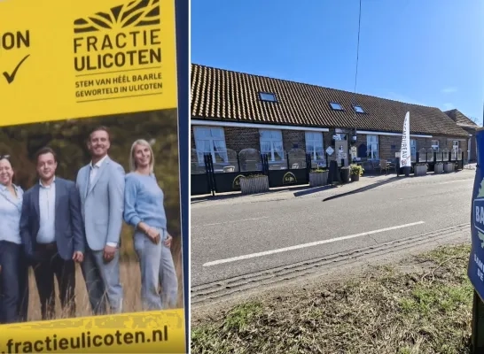 Fractie Ulicoten is grootste in Baarle-Nassau