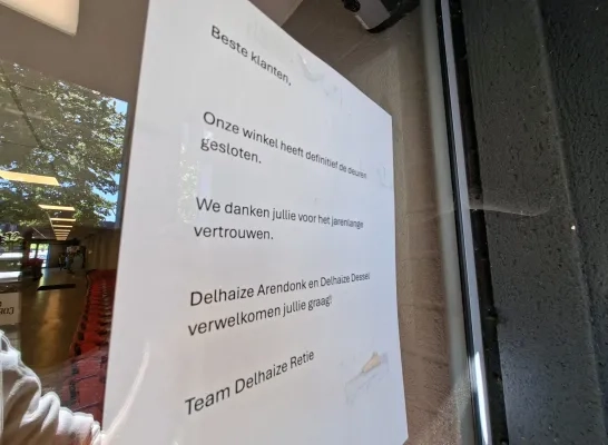 Delhaize Retie definitief gesloten