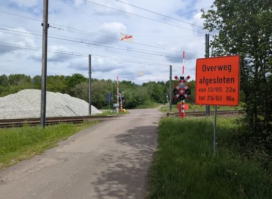 overweg werken