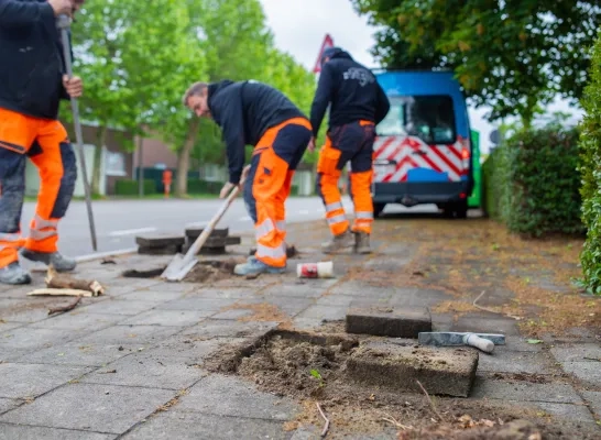 opruimwerken Groot Onderhoud Oud-Oefenplein Donkerlei Mechelen