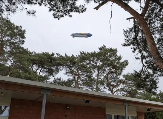 Zeppelin boven de Kempen