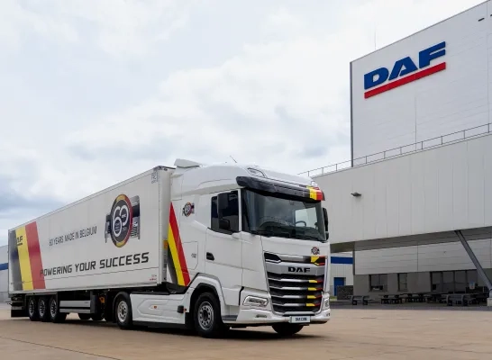 DAF Trucks Oevel nieuwe truck 60ste verjaardag