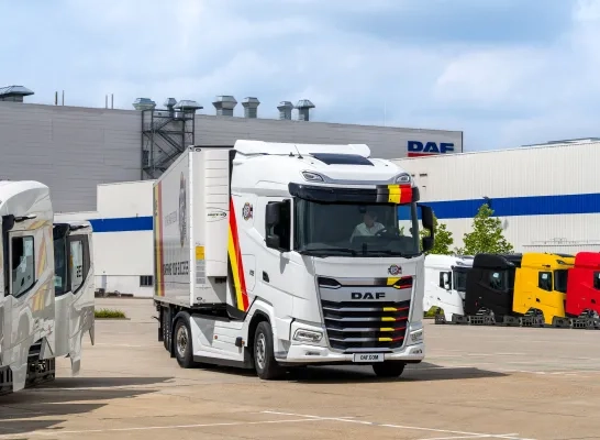 DAF Trucks Oevel nieuwe truck 60ste verjaardag