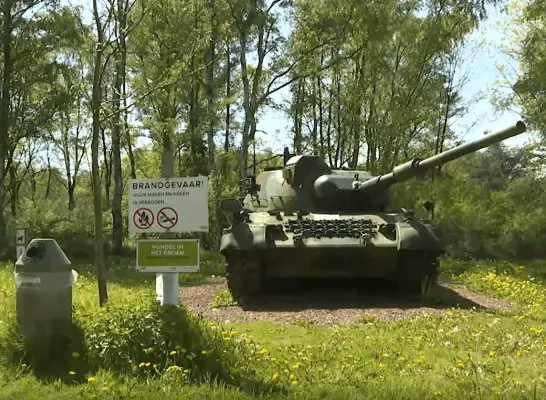 Speelbos aan Engels kamp in Geel