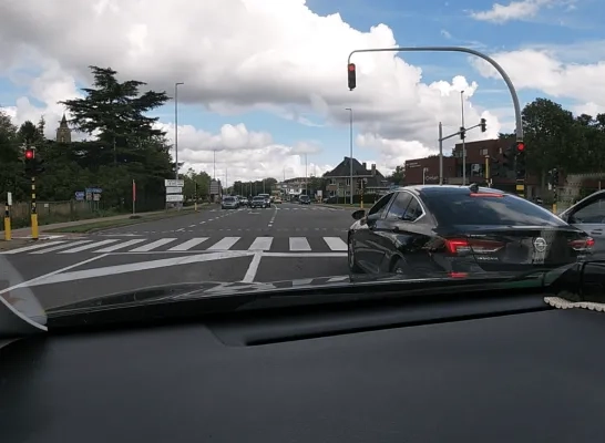 vias groen licht dashcam