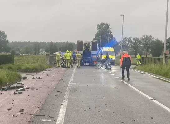ongeval frontale botsing 3 gewonden Herentals Poederleeseweg