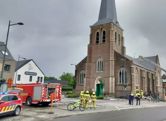 brand kerk Eindhout