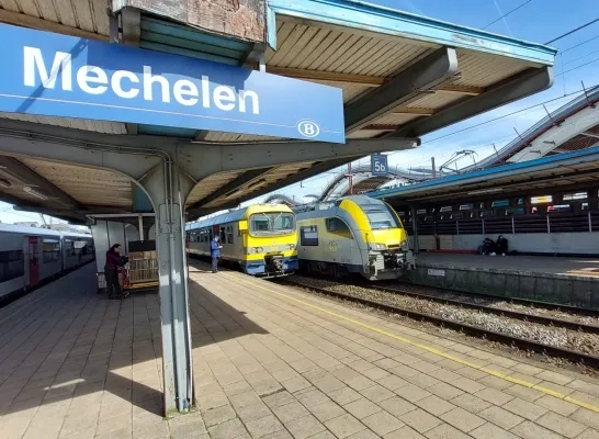 station mechelen trein nmbs infrabel spoor