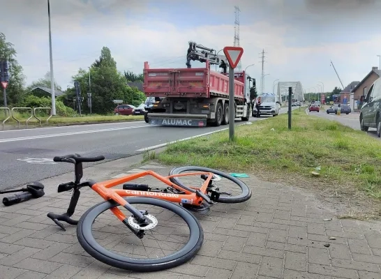 Ongeval fietser