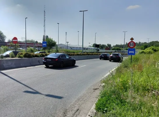 Tangent Leuvensesteenweg N15 Mechelen