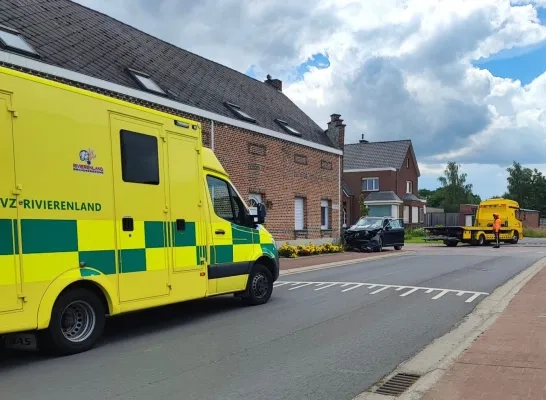 Ongeval Mechelbaan x Zonderschotsesteenweg Booischot