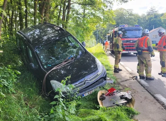 Ongeval auto in gracht Merksplas