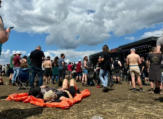 Graspop GMM 2024 zon na regen