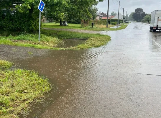 Smidstraat Berlaar politie Berlaar-Nijlen wateroverlast