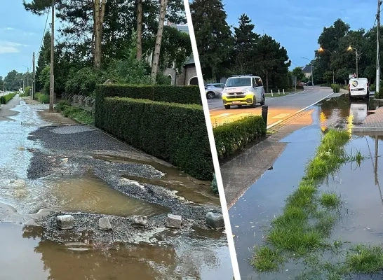 Waterlek in Eindhout Laakdal