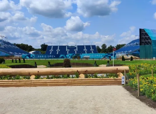 parcours ruiters park Versailles Olympische Spelen Parijs 2024