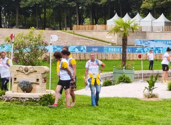 parcours ruiters park Versailles Olympische Spelen Parijs 2024