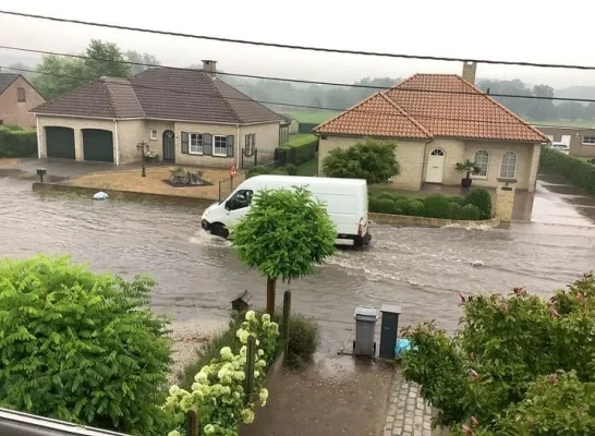 Wateroverlast op de Isschotweg