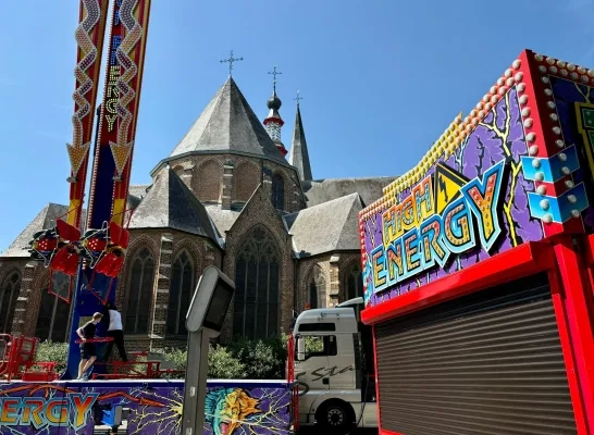 turnhout kermis opstellen kramen