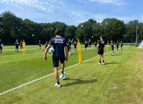 Westerlo Jupiler Pro League leider hoogste klasse voetbal training 13082024