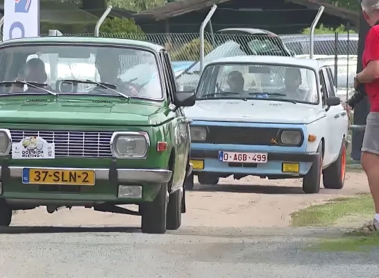 Oostblokmeeting Arendonk oldtimers Lada auto's