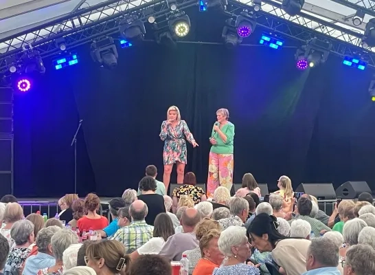 Dessel Swingt Margriet en Celien organisatie Graspop