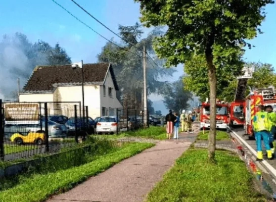 brand achterbouw Putte