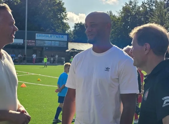 Voetbal Breeven trainer Kompany