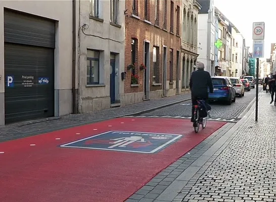 Fietszone Mechelen