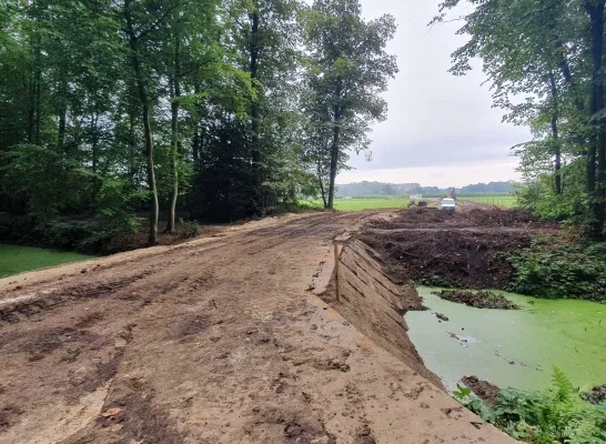 Nieuwe weg Hof ter Laken Booischot