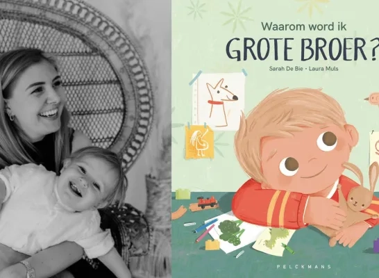 Sarah De Bie kinderboek Waarom word ik grote broer?