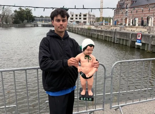 Mascotte Mr. Waterpolo Mechelen