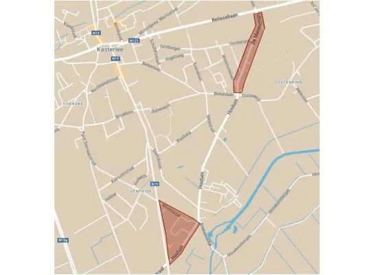 Proefopstelling plaatselijk verkeer Maneschijn en Houtum