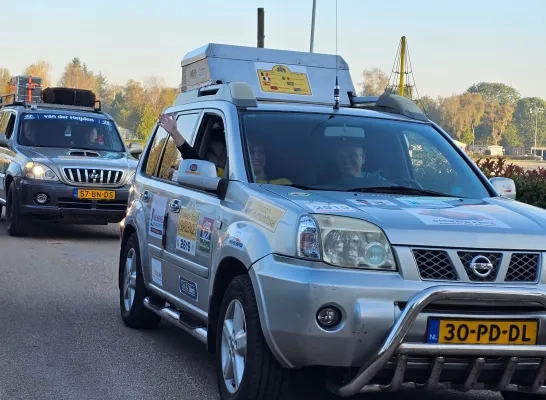 Antwerpen Banjul Challenge rally voor goede doel