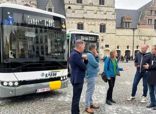 Nieuwe elektrische bussen Mechelen