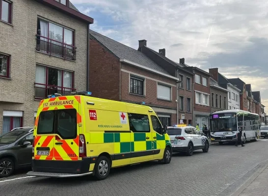 Ongeval met bus De Lijn Koningshooikt