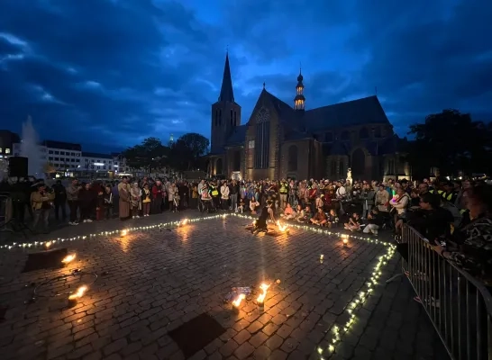 fakkeltocht armoede Turnhout 2024