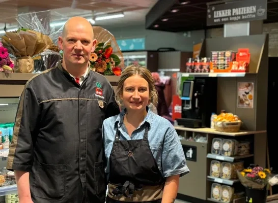 Tim Peeters en Silke Nuyts vernieuwde Spar Zammel