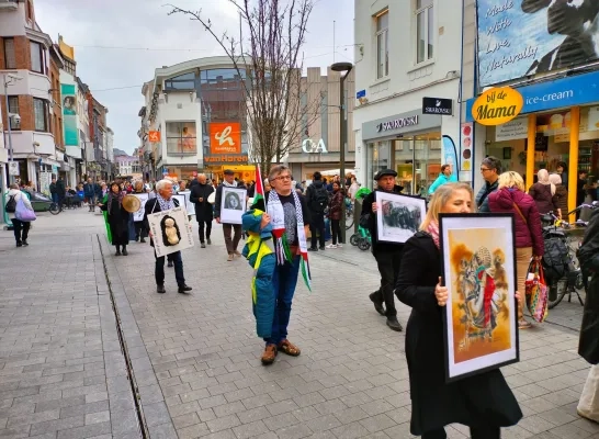 Wake door Mechelen For Palestine