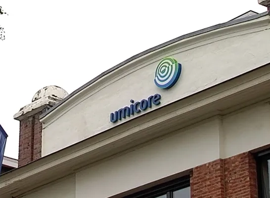 Umicore Olen materiaaltechnologie bedrijf