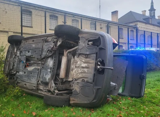 cipiers ongeval Merksplas Steenweg op Wortel gevangenis