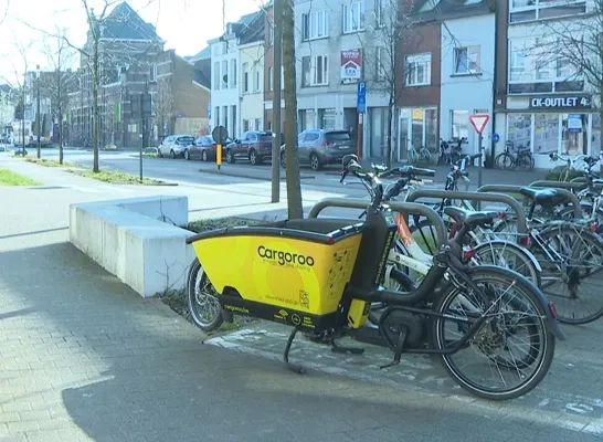 Elektrische deelbakfietsen Cargoroo in Mechelen