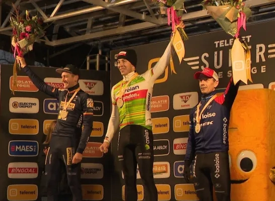 Laurens Sweeck wint de Superprestige in Merksplas, Toon Aerts is tweede