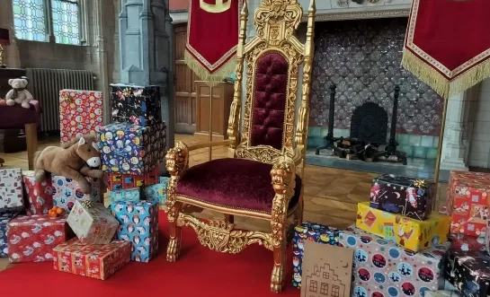 Mechelen Sinterklaasstad troon