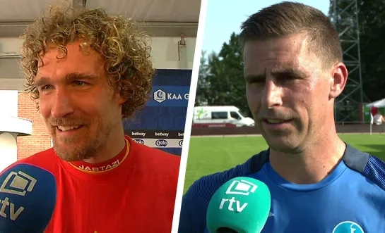 T2 Arjan Swinkels (links) en T1 Thomas Wils (rechts) zijn beiden ontslagen bij Turnhout