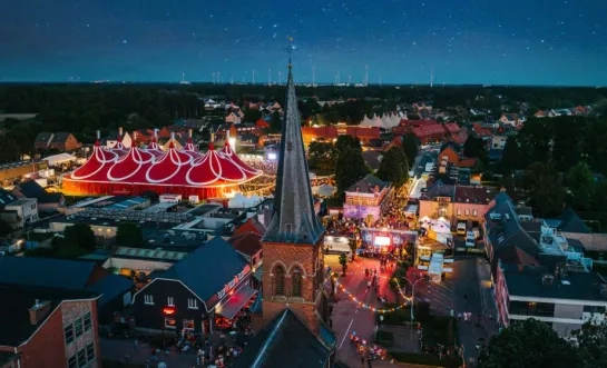 Gladiolen luchtbeeld