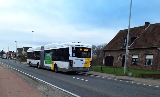 bus De Lijn 59 Lille Herentals scholieren